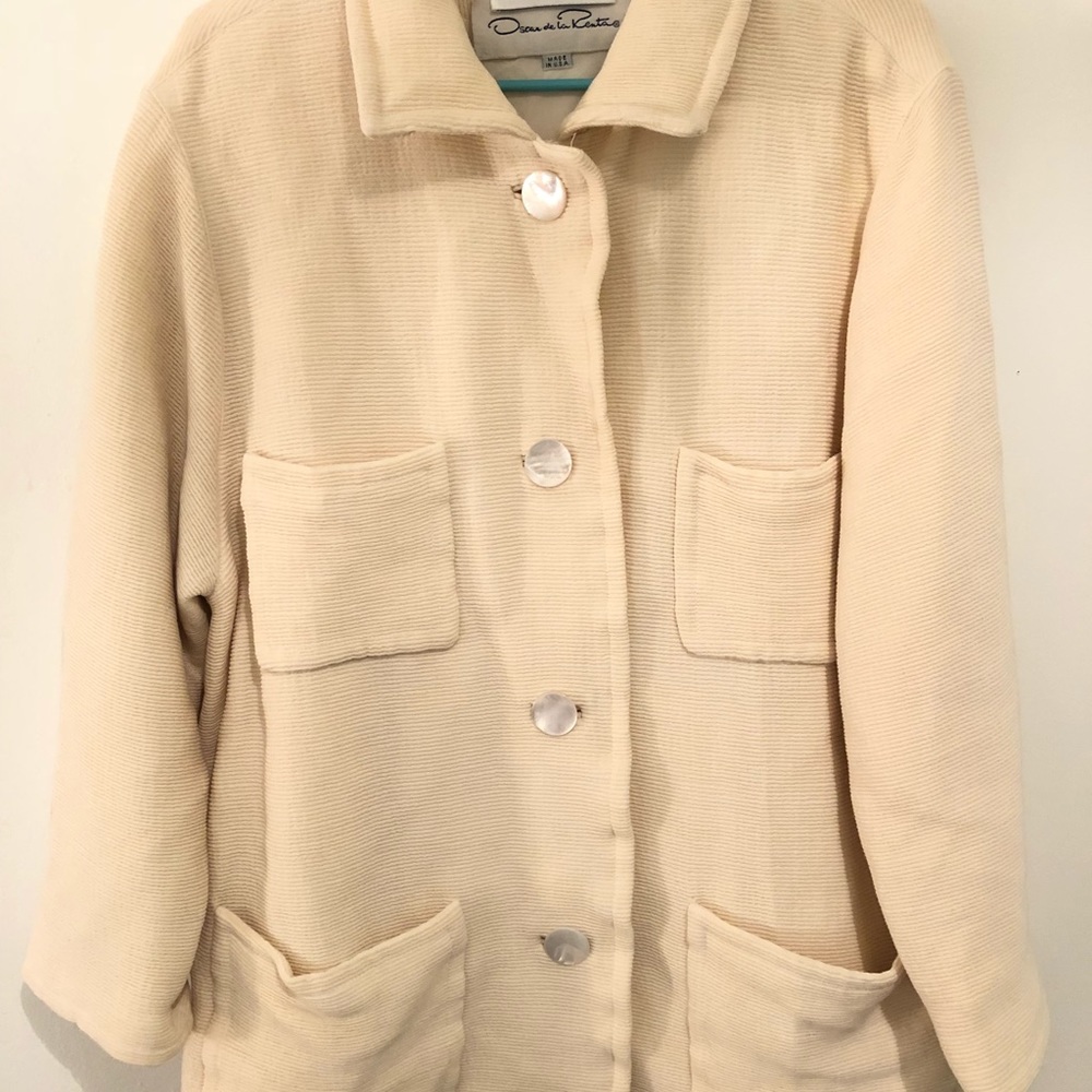 Saks 5th Ave Oscar de la renta vintage coat Sz 16